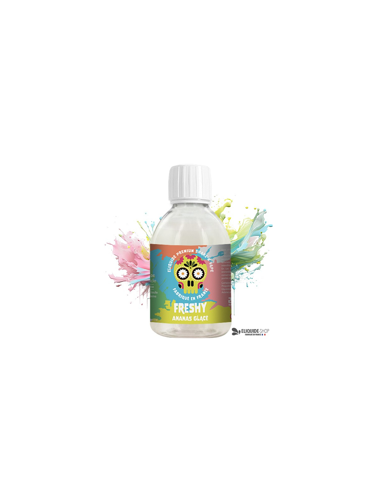 E-liquide ANANAS GLACÉ 500ML 500ML – FRESHY pas cher