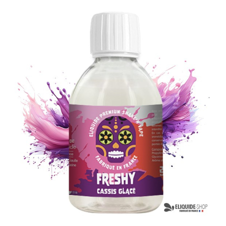 E-liquide CASSIS GLACÉ 500ML 500ML – FRESHY pour cigarette électronique