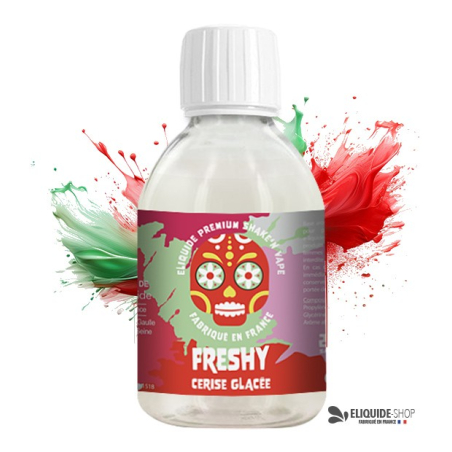 E-liquide CERISE GLACÉE 500ML 500ML – FRESHY pour vapoteuse sur eliquide-shop.fr