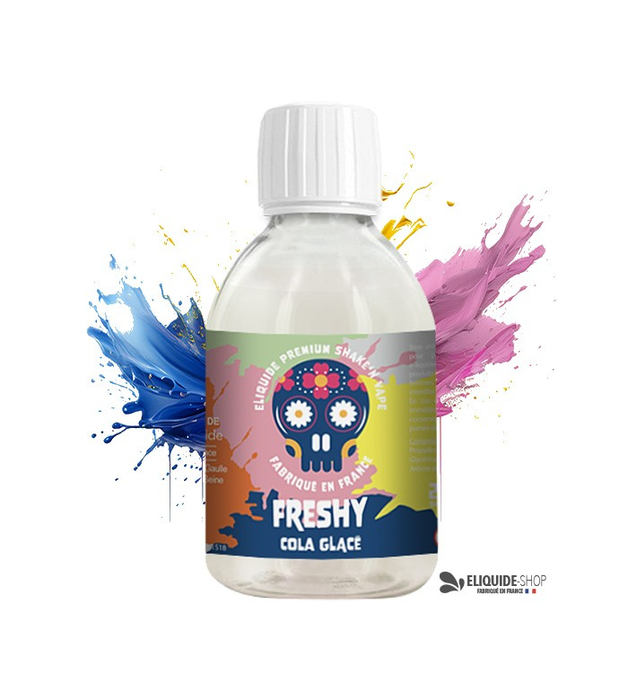 E-liquide COLA GLACÉ 500ML 500ML – FRESHY e-cigarette à petit prix