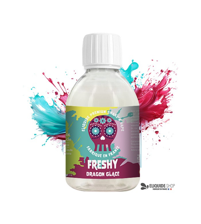 E-liquide DRAGON GLACÉ 500ML 500ML – FRESHY pas cher