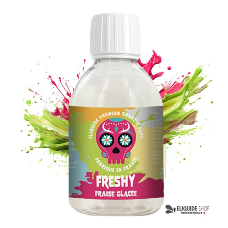 E-liquide FRAISE GLACÉE 500ML 500ML – FRESHY pour cigarette électronique