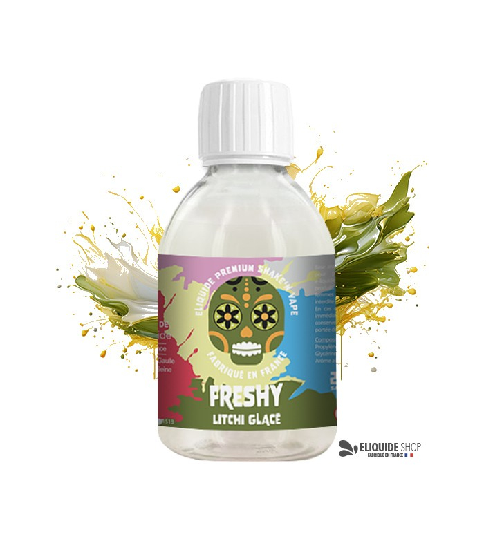 E-liquide LITCHI GLACÉ 500ML 500ML – FRESHY pour vapoteur
