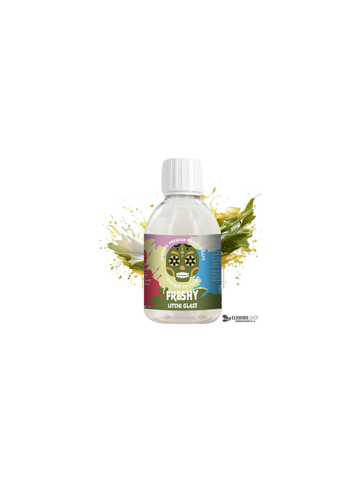 E-liquide LITCHI GLACÉ 500ML 500ML – FRESHY pour vapoteur