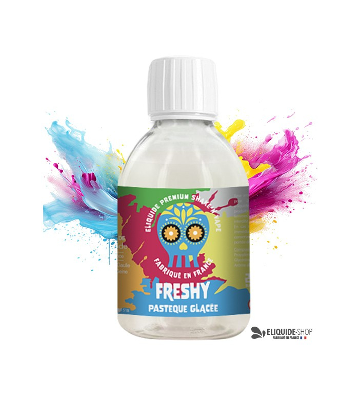 E-liquide PASTÈQUE GLACÉE 500ML 500ML – FRESHY meilleur prix sur eliquide-shop.fr