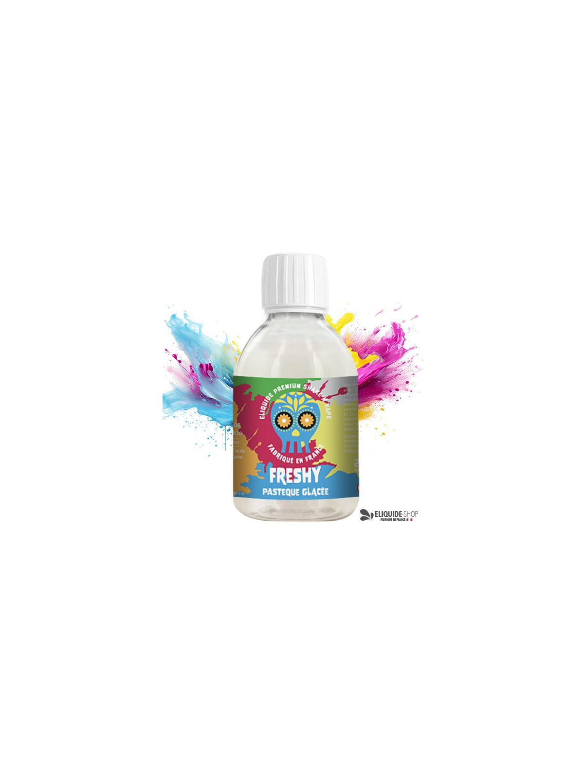 E-liquide PASTÈQUE GLACÉE 500ML 500ML – FRESHY meilleur prix sur eliquide-shop.fr