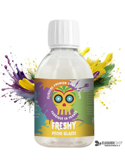E-liquide PÊCHE GLACÉE 500ML 500ML – FRESHY pas cher