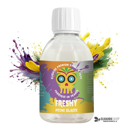 E-liquide PÊCHE GLACÉE 500ML 500ML – FRESHY pas cher