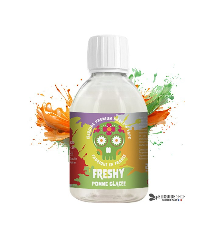 E-liquide POMME GLACÉE 500ML 500ML – FRESHY pour cigarette électronique