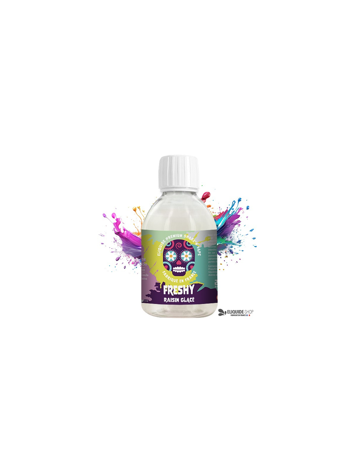 E-liquide RAISIN GLACÉ 500ML 500ML – FRESHY pour vapoteuse