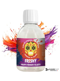 E-liquide FRUITS ROUGES GLACÉS 500ML 500ML – FRESHY e-cigarette à petit prix