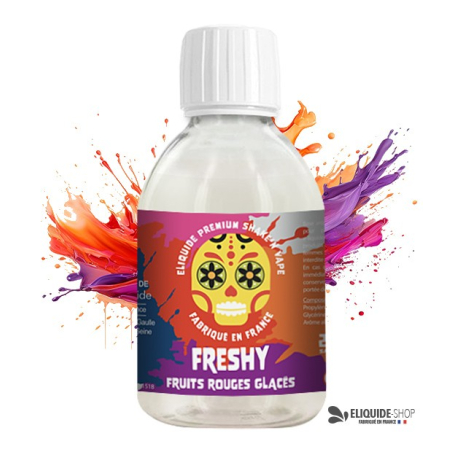 E-liquide FRUITS ROUGES GLACÉS 500ML 500ML – FRESHY e-cigarette à petit prix