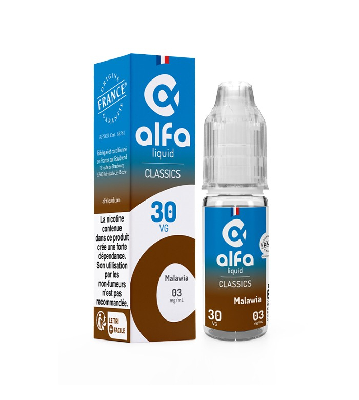 E-LIQUIDE MALAWIA  - ALFALIQUID 10ML