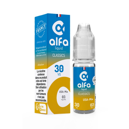 E-LIQUIDE USA-MIX  - ALFALIQUID 10ML