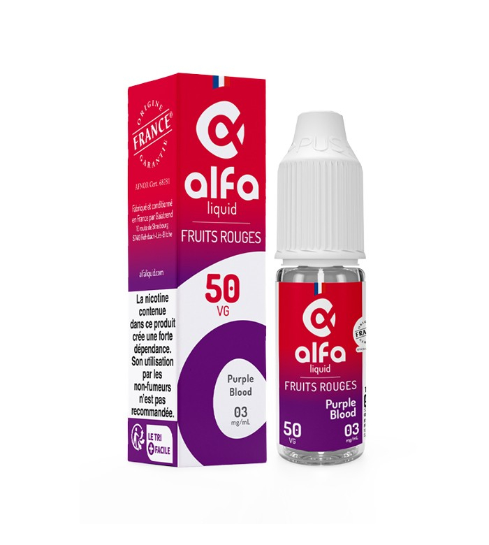 E-LIQUIDE PURPLE BLOOD  - ALFALIQUID 10ML