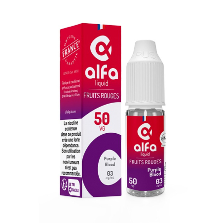 E-LIQUIDE PURPLE BLOOD  - ALFALIQUID 10ML