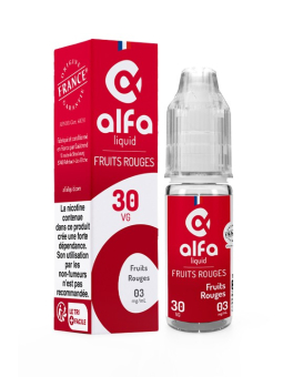 E-LIQUIDE FRUITS ROUGES  - ALFALIQUID 10ML