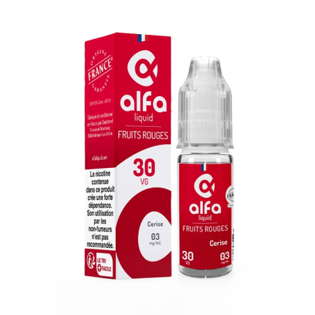 E-LIQUIDE CERISE  - ALFALIQUID 10ML