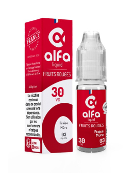 E-LIQUIDE FRAISE MÛRE  - ALFALIQUID 10ML