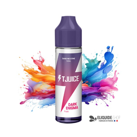 E-LIQUIDE  DARK ENIGMA - TJUICE 50ML