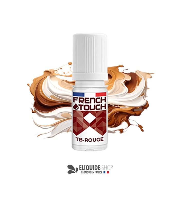 E-LIQUIDE  TB-ROUGE - FRENCH TOUCH 10ML