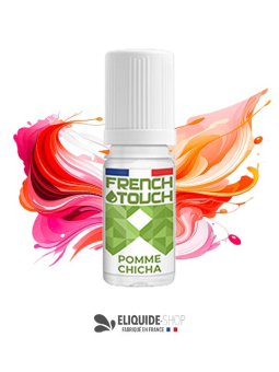 E-LIQUIDE  POMME CHICHA - FRENCH TOUCH 10ML