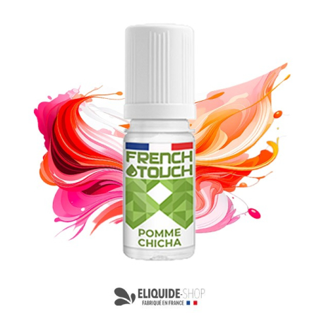 E-LIQUIDE  POMME CHICHA - FRENCH TOUCH 10ML