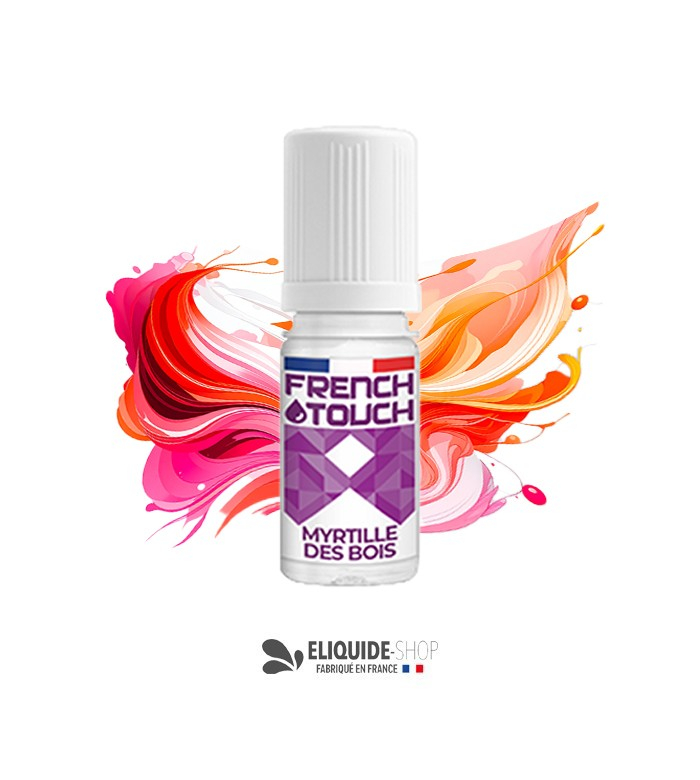 E-LIQUIDE  MYRTILLE DES BOIS - FRENCH TOUCH 10ML