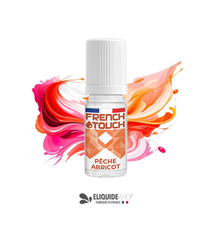 E-LIQUIDE  PÊCHE ABRICOT - FRENCH TOUCH 10ML