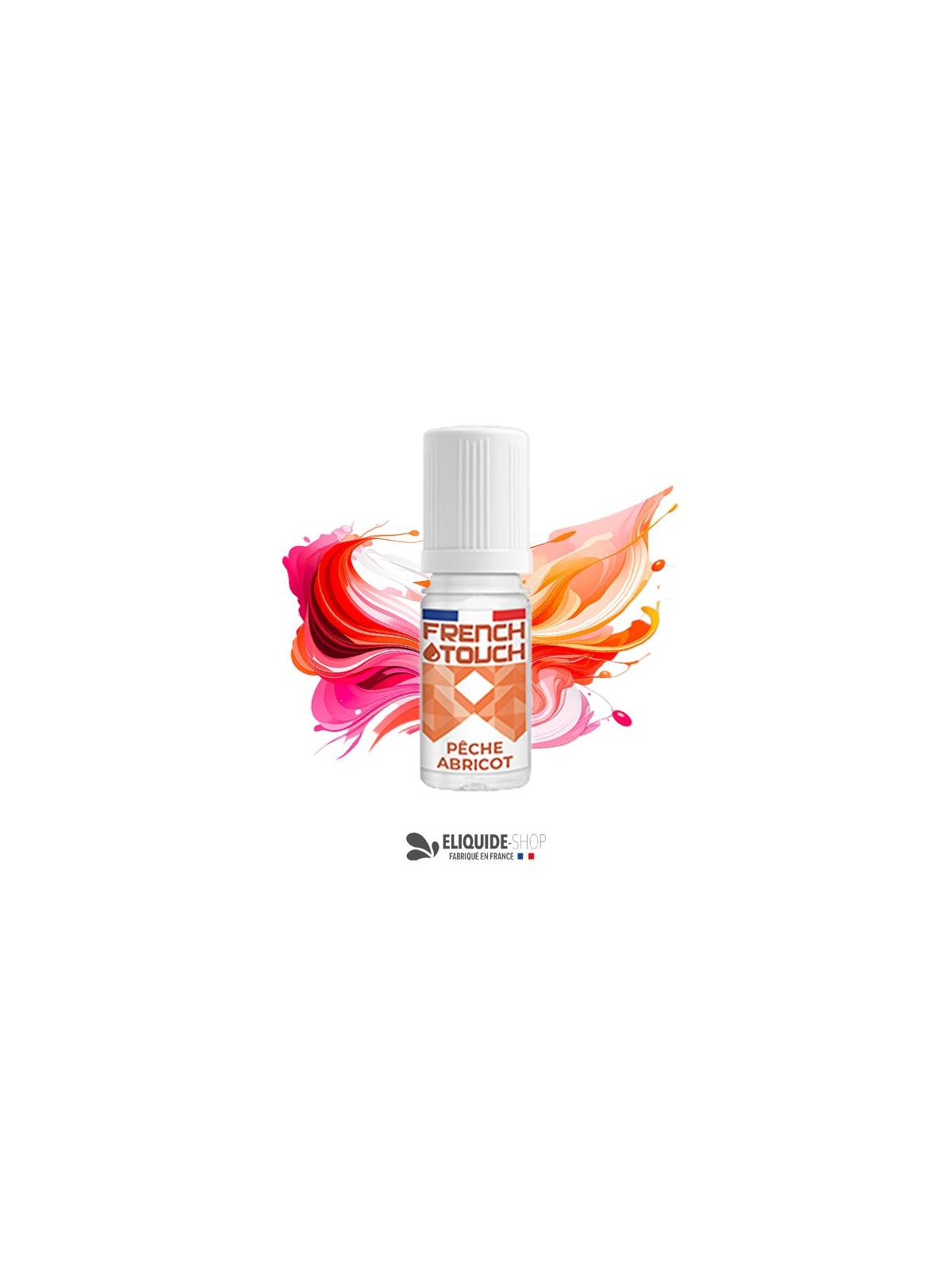 E-LIQUIDE  PÊCHE ABRICOT - FRENCH TOUCH 10ML