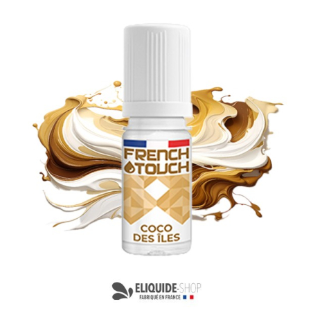 E-LIQUIDE  COCO DES ÎLES - FRENCH TOUCH 10ML