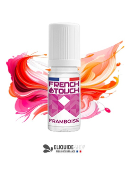 E-LIQUIDE  FRAMBOISE - FRENCH TOUCH 10ML
