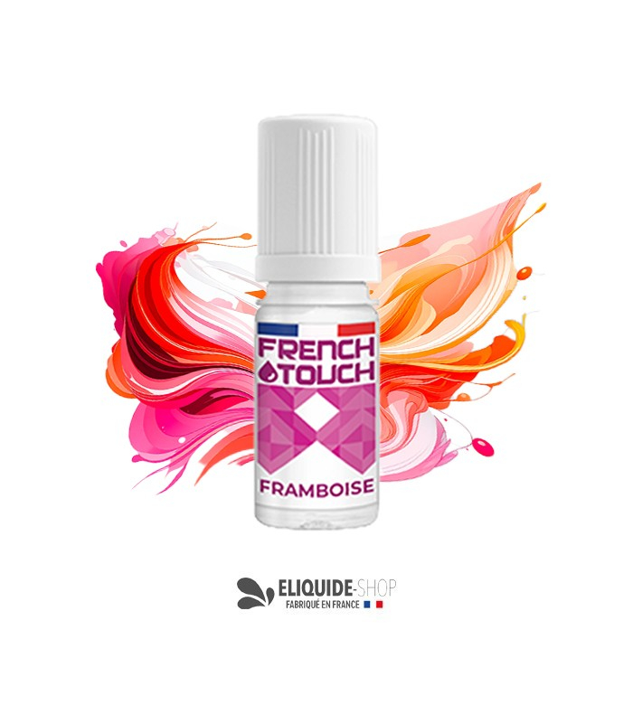 E-LIQUIDE  FRAMBOISE - FRENCH TOUCH 10ML