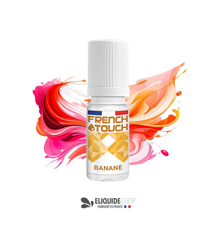 E-LIQUIDE  BANANE - FRENCH TOUCH 10ML