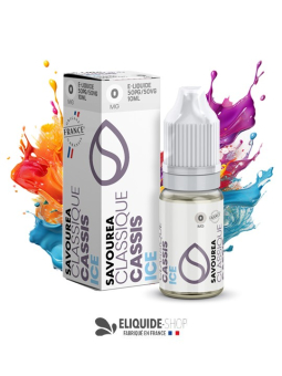E-LIQUIDE CASSIS ICE  - SAVOUREA 10ML