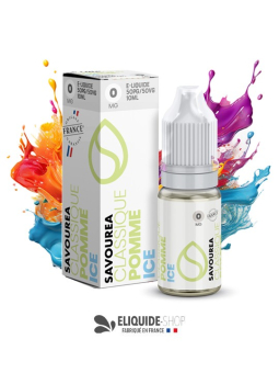 E-LIQUIDE POMME ICE  - SAVOUREA 10ML