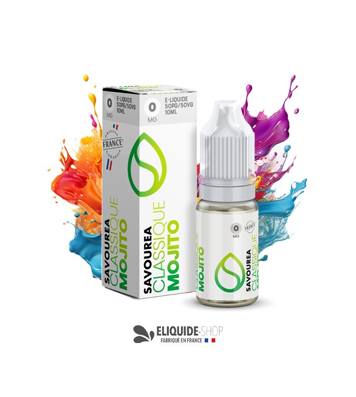 E-LIQUIDE MOJITO  - SAVOUREA 10ML