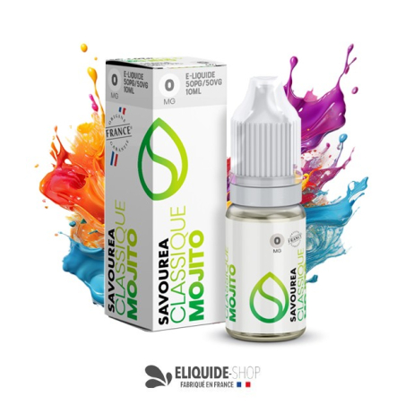 E-LIQUIDE MOJITO  - SAVOUREA 10ML