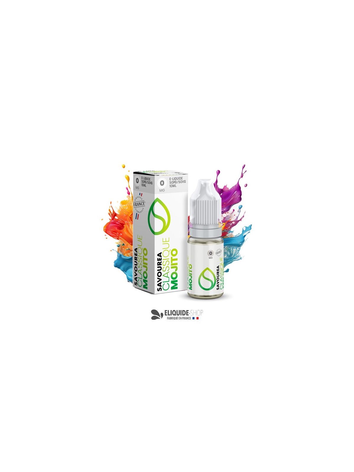 E-LIQUIDE MOJITO  - SAVOUREA 10ML