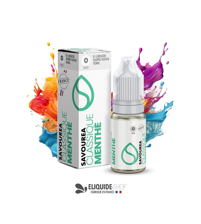 E-LIQUIDE MENTHE  - SAVOUREA 10ML