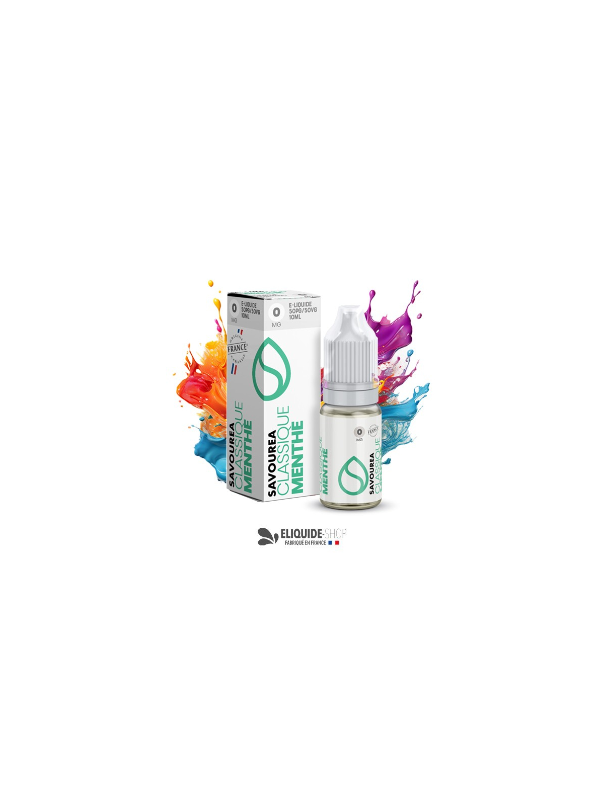E-LIQUIDE MENTHE  - SAVOUREA 10ML