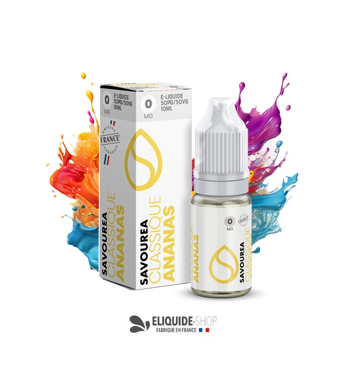 E-LIQUIDE ANANAS  - SAVOUREA 10ML