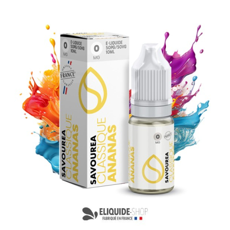 E-LIQUIDE ANANAS  - SAVOUREA 10ML