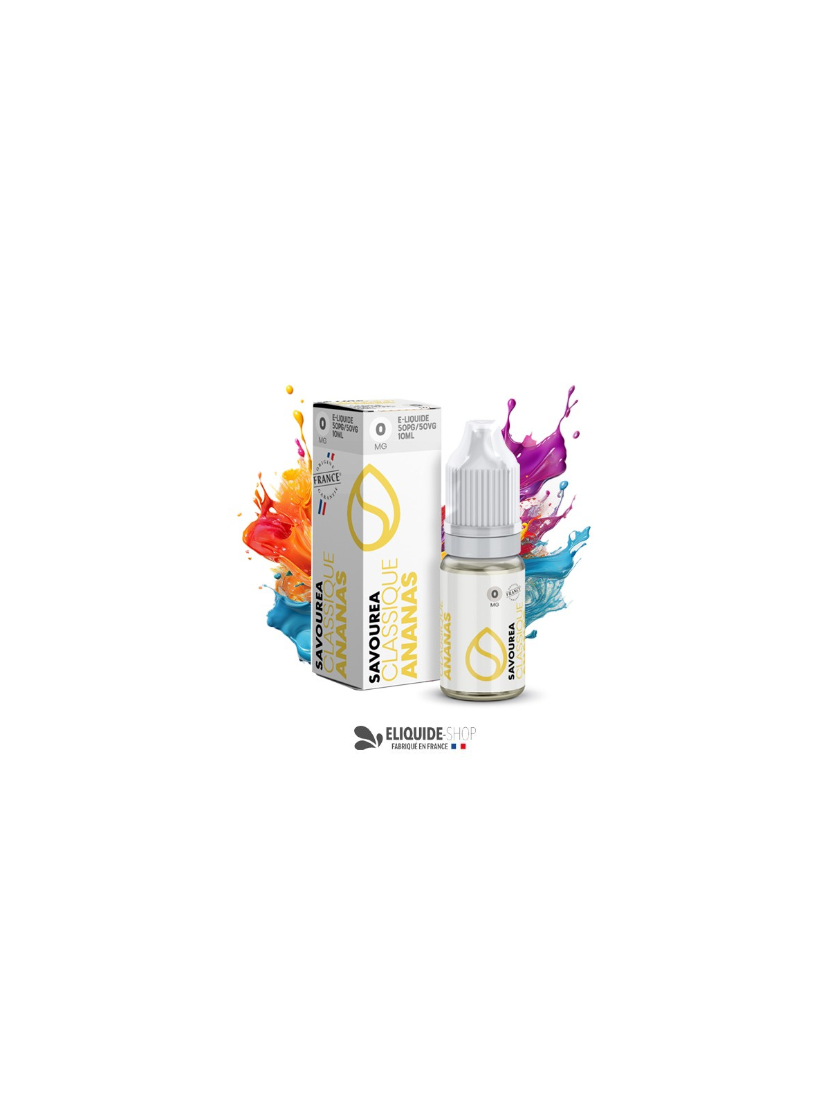 E-LIQUIDE ANANAS  - SAVOUREA 10ML