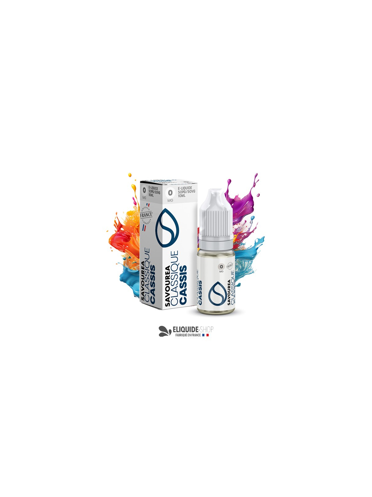 E-LIQUIDE CASSIS  - SAVOUREA 10ML