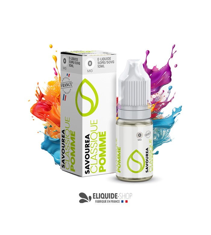 E-LIQUIDE POMME  - SAVOUREA 10ML