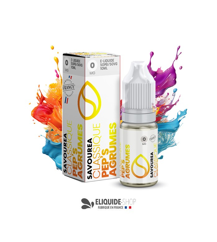 E-LIQUIDE PEP’S AGRUMES  - SAVOUREA 10ML