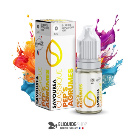 E-LIQUIDE PEP’S AGRUMES  - SAVOUREA 10ML