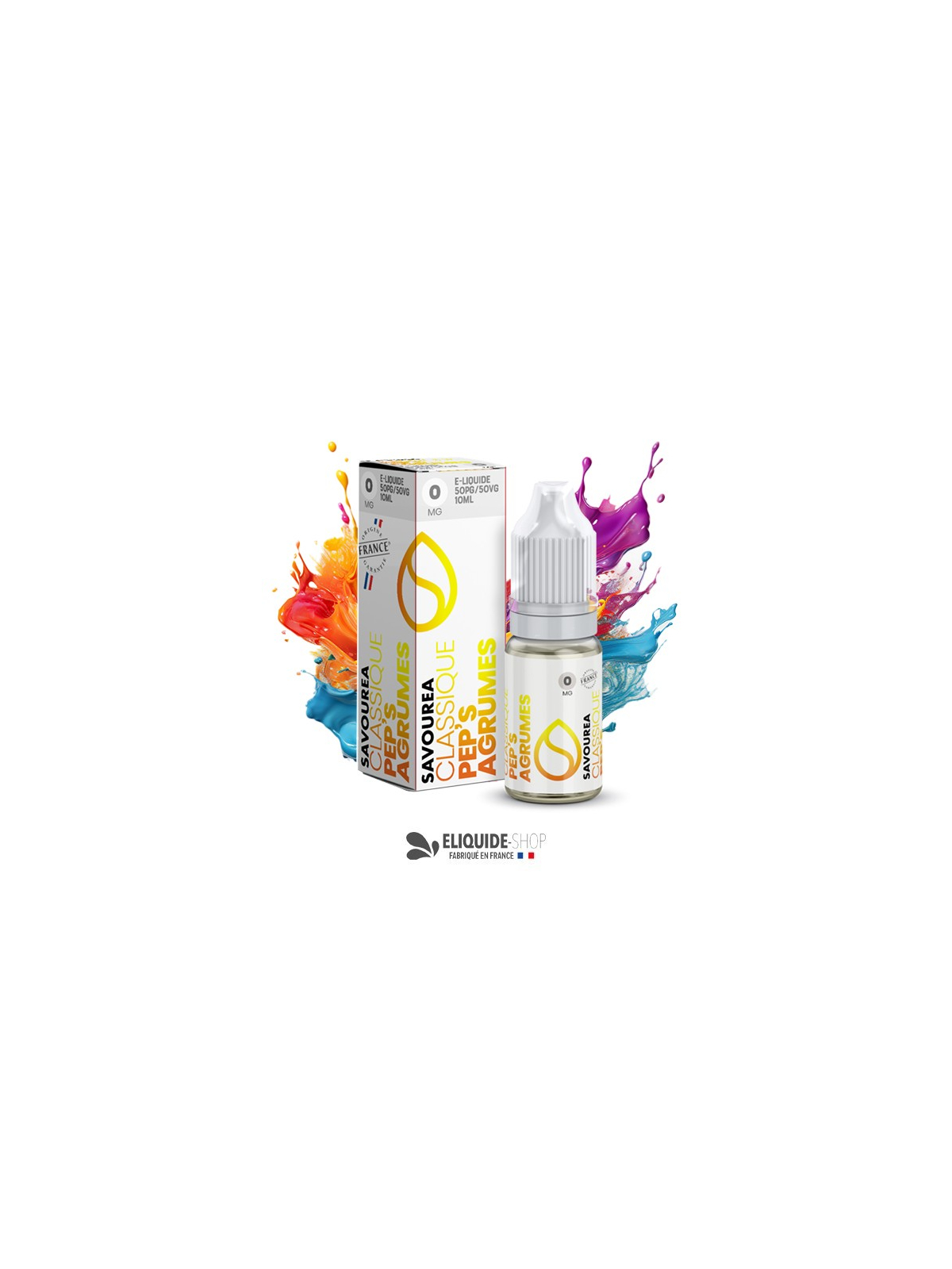 E-LIQUIDE PEP’S AGRUMES  - SAVOUREA 10ML