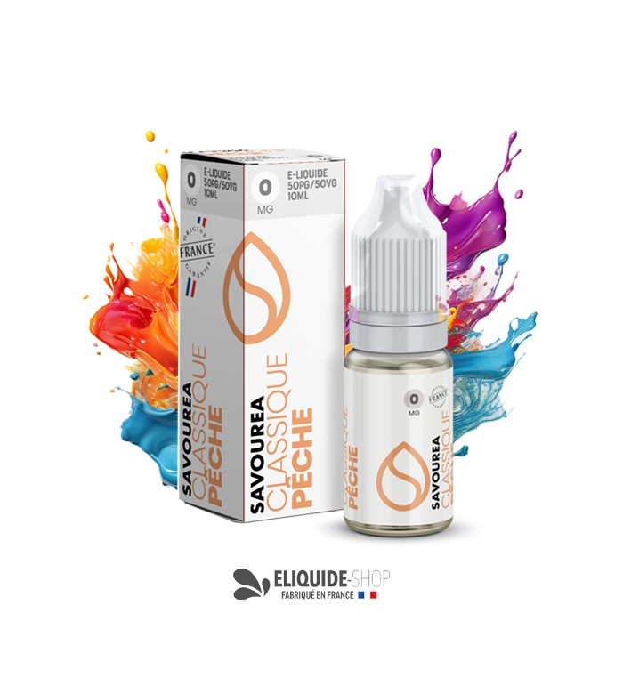 E-LIQUIDE PÊCHE  - SAVOUREA 10ML